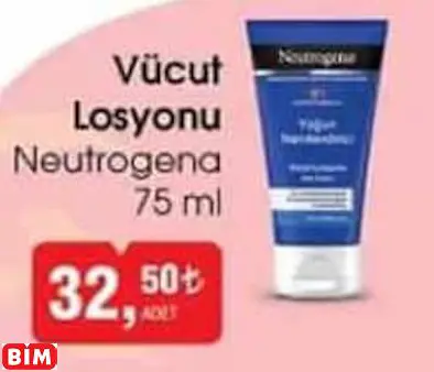 NEUTROGENA VÜCUT LOSYONU NEUTROGENA VÜCUT LOSYONU